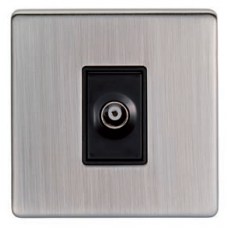 1 G TV Outlet / Blk Nkl / Blk